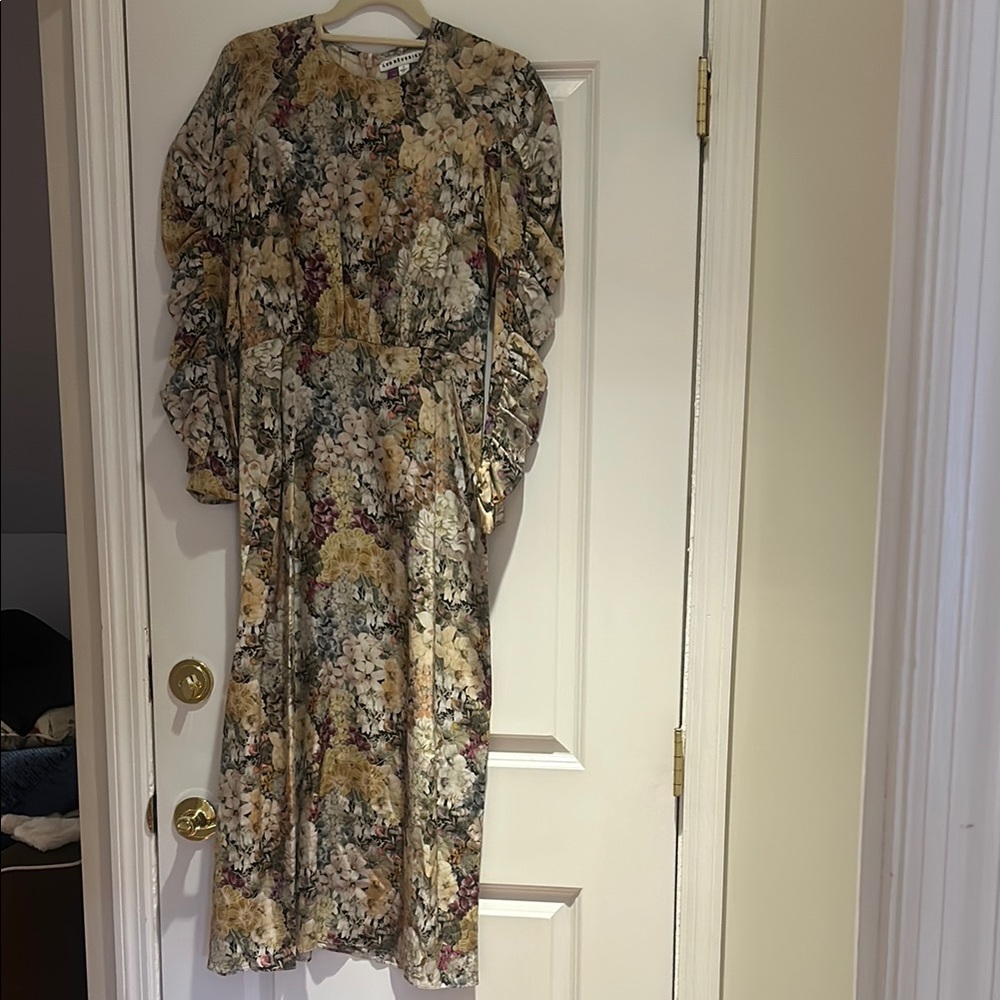 Les Reverie Floral Print Dress